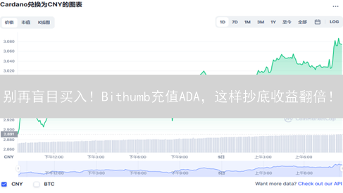 别再盲目买入！Bithumb充值ADA，这样抄底收益翻倍！